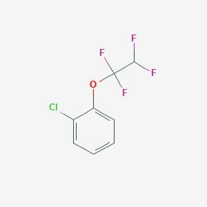 molecular formula C8H5ClF4O B1503200 2-(1,1,2,2-Tetrafluoroethoxy)chlorobenzene CAS No. 957372-65-5