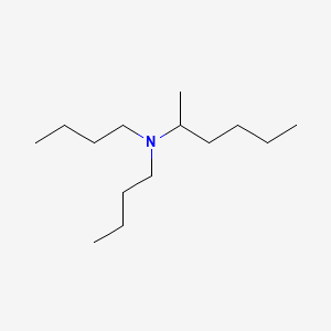 molecular formula C14H31N B1503201 N,N-Dibutyl-1-methylpentylamine CAS No. 41781-55-9
