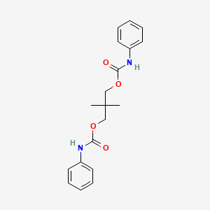 3-[(Anilinocarbonyl)oxy]-2,2-dimethylpropyl phenylcarbamate