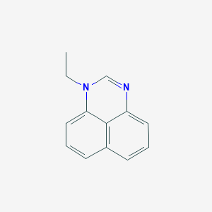 molecular formula C13H12N2 B15032609 1-Ethyl-1H-perimidine CAS No. 27228-30-4