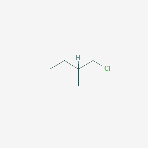 molecular formula C5H11Cl B150327 1-氯-2-甲基丁烷 CAS No. 616-13-7