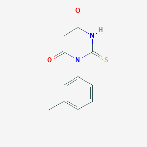 1-(3,4-Dimethylphenyl)-2-sulfanylidene-1,3-diazinane-4,6-dione