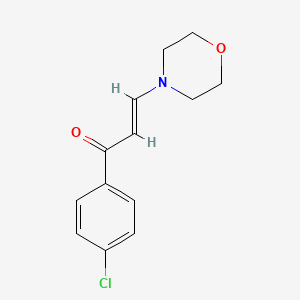 (4-Chlorophenyl)-(beta-morpholinovinyl)ketone