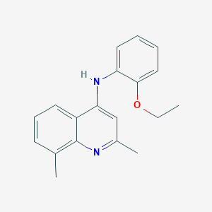 N-(2-ethoxyphenyl)-2,8-dimethylquinolin-4-amine