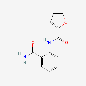 N-(2-carbamoylphenyl)furan-2-carboxamide