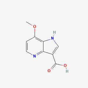 7-Methoxy-1H-pyrrolo[3,2-B]pyridine-3-carboxylic acid