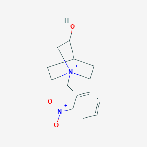 3-Hydroxy-1-(2-nitrobenzyl)-1-azoniabicyclo[2.2.2]octane