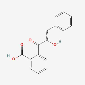 2-(2-Hydroxy-3-phenylacryloyl)benzoic acid