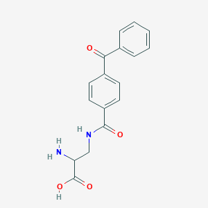 molecular formula C17H16N2O4 B015034 2-氨基-3-[(4-苯甲酰基苯甲酰基)氨基]丙酸 CAS No. 1219200-12-0