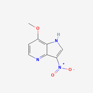 7-methoxy-3-nitro-1H-pyrrolo[3,2-b]pyridine