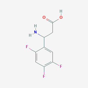 3-Amino-3-(2,4,5-trifluorophenyl)propanoic acid
