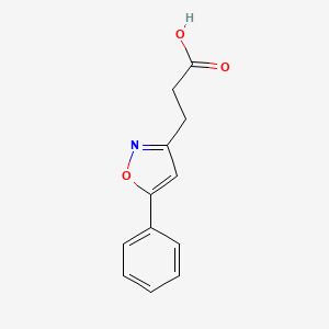 3-(5-Phenylisoxazol-3-YL)propanoic acid