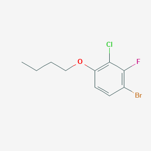 1-Bromo-4-butoxy-3-chloro-2-fluorobenzene
