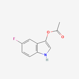 5-Fluoro-1H-indol-3-YL acetate