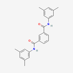 molecular formula C24H24N2O2 B15034688 N,N'-Bis-(3,5-dimethyl-phenyl)-isophthalamide 