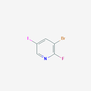 3-Bromo-2-fluoro-5-iodopyridine