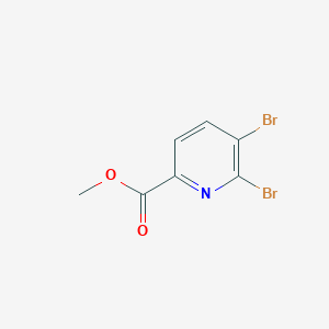 molecular formula C7H5Br2NO2 B1503477 Methyl 5,6-dibromopicolinate CAS No. 1214375-13-9