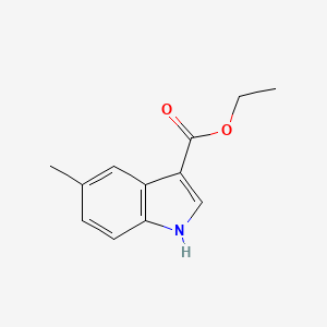 molecular formula C12H13NO2 B1503498 ethyl 5-methyl-1H-indole-3-carboxylate CAS No. 88611-94-3