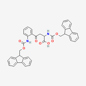 Di-Fmoc-2-amino-3-(2-aminobenzoyl) propionic acid
