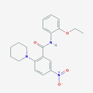 N-(2-ethoxyphenyl)-5-nitro-2-(piperidin-1-yl)benzamide