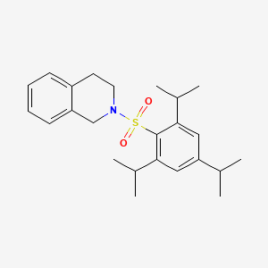 2-{[2,4,6-Tri(propan-2-yl)phenyl]sulfonyl}-1,2,3,4-tetrahydroisoquinoline