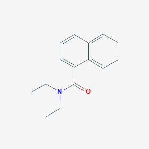 molecular formula C15H17NO B015036 N,N-Diethyl-1-naphthamide CAS No. 5454-10-4