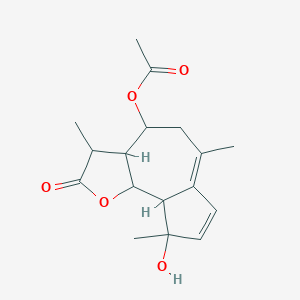 molecular formula C17H22O5 B150360 Matricin CAS No. 29041-35-8