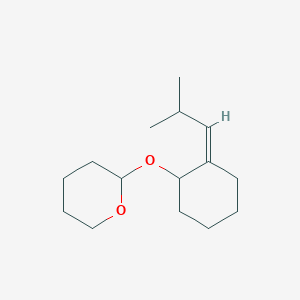 2-{[(2Z)-2-(2-methylpropylidene)cyclohexyl]oxy}tetrahydro-2H-pyran