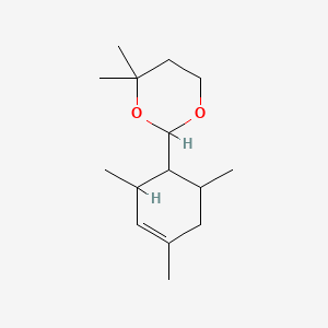 4,4-Dimethyl-2-(2,4,6-trimethylcyclohex-3-en-1-yl)-1,3-dioxane