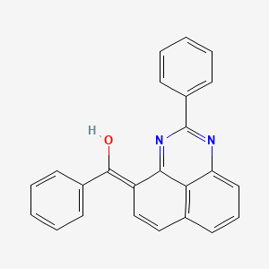 phenyl(2-phenyl-1H-perimidin-9-yl)methanone