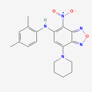 N-(2,4-dimethylphenyl)-4-nitro-7-(piperidin-1-yl)-2,1,3-benzoxadiazol-5-amine