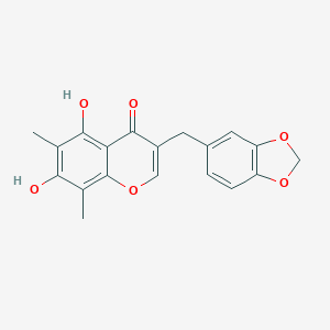 molecular formula C19H16O6 B150368 Methylophiopogonone A CAS No. 74805-90-6