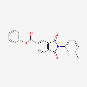 Phenyl 2-(3-methylphenyl)-1,3-dioxoisoindole-5-carboxylate