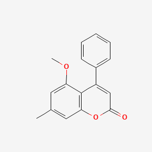 5-methoxy-7-methyl-4-phenyl-2H-chromen-2-one