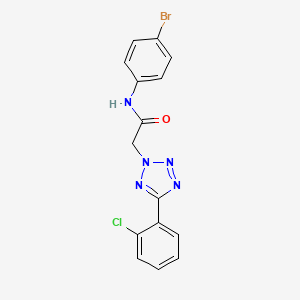 Acetamide, N-(4-bromophenyl)-2-[5-(2-chlorophenyl)-2H-tetrazol-2-yl]-