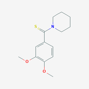 (3,4-Dimethoxyphenyl)(piperidin-1-yl)methanethione