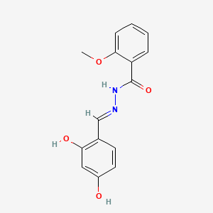 2-Methoxybenzoic (2,4-dihydroxybenzylidene)hydrazide