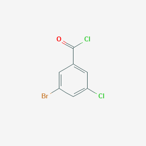 molecular formula C7H3BrCl2O B1503805 3-Bromo-5-chlorobenzoyl chloride CAS No. 21900-27-6