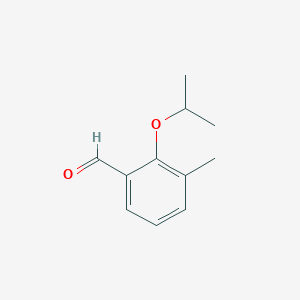 molecular formula C11H14O2 B1503823 2-Isopropoxy-3-methylbenzaldehyde CAS No. 532965-67-6