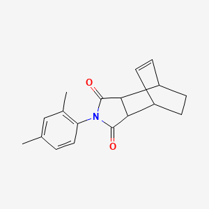 molecular formula C18H19NO2 B15038293 2-(2,4-dimethylphenyl)-3a,4,7,7a-tetrahydro-1H-4,7-ethanoisoindole-1,3(2H)-dione 