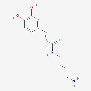 molecular formula C13H18N2O3 B150383 咖啡酰腐胺 CAS No. 29554-26-5