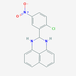 2-(2-chloro-5-nitrophenyl)-2,3-dihydro-1H-perimidine