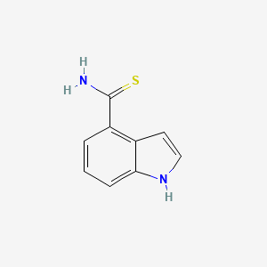 B1503841 1H-indole-4-carbothioamide CAS No. 885272-40-2