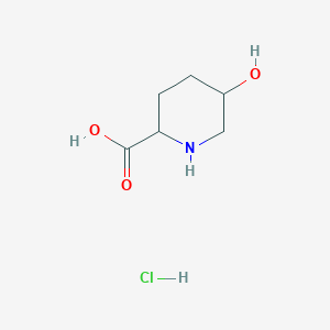B1503845 5-Hydroxypiperidine-2-carboxylic acid hydrochloride CAS No. 89531-62-4