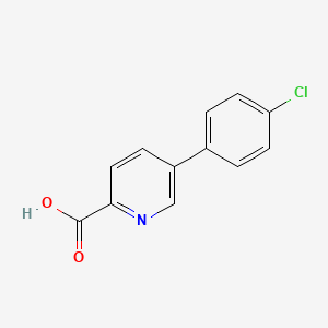 B1503852 5-(4-Chlorophenyl)picolinic acid CAS No. 87789-85-3