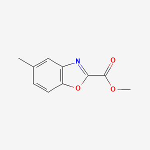 molecular formula C10H9NO3 B1503885 Methyl 5-methylbenzo[d]oxazole-2-carboxylate CAS No. 27383-91-1