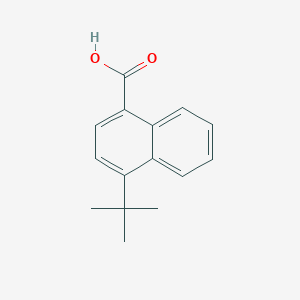 molecular formula C15H16O2 B1503897 4-tert-Butylnaphthalene-1-carboxylic acid CAS No. 872798-31-7