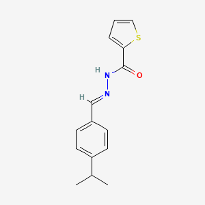 N'-(4-isopropylbenzylidene)-2-thiophenecarbohydrazide