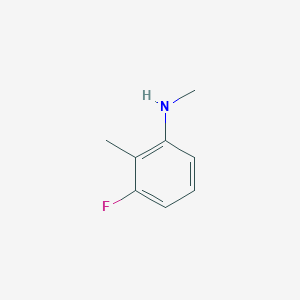 molecular formula C8H10FN B1503899 3-Fluoro-2,N-dimethylaniline 