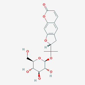 molecular formula C20H24O9 B150392 诺达肯宁 CAS No. 495-31-8